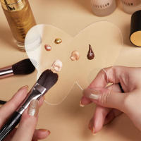 Paleta de maquillaje acrílico para uñas, espátula, base líquida, sombra de ojos, crema mezcladora, pigmentos, herramientas cosméticas de belleza manuales - details 1