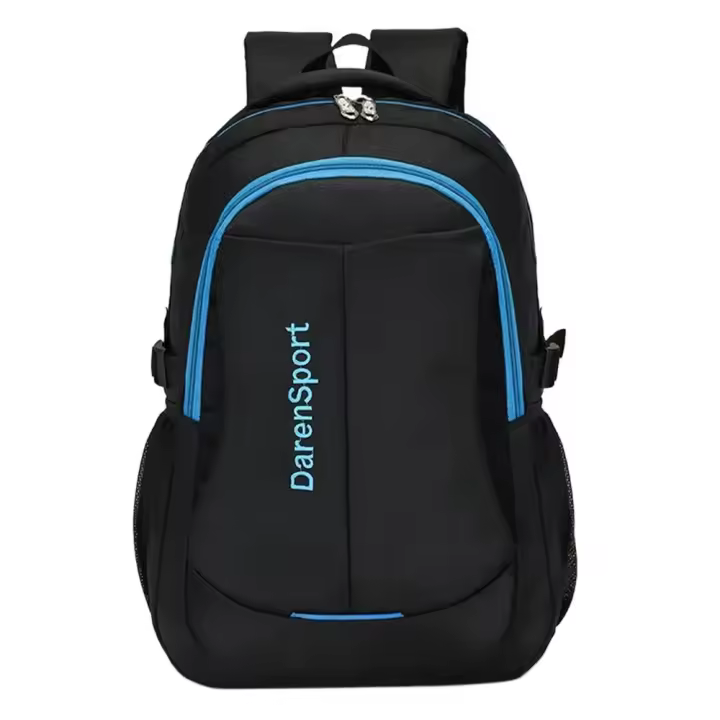 Mochila de hombro de gran capacidad para estudiantes, bolso escolar de viaje impermeable, ligero, Oxford, resistente al desgaste - 1
