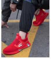 Zapatos De Seguridad Para Hombre Y Mujer 2024 Antipinchazos Y Punta De Acero Zapatillas De Trabajo Industriales Unisex Con Cordones Mesh Suela EVA Talla Verdadera - details 20