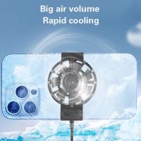 Radiador universal para teléfono móvil de 4 - 7 "para iPhone, Samsung, teléfono Android, ventilador de refrigeración para juegos, pequeño ventilador - details 3