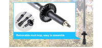 Naturehike-bastón plegable ultraligero, bastones de senderismo para acampar, Alpenstocks familiares, 1 piezas - details 7