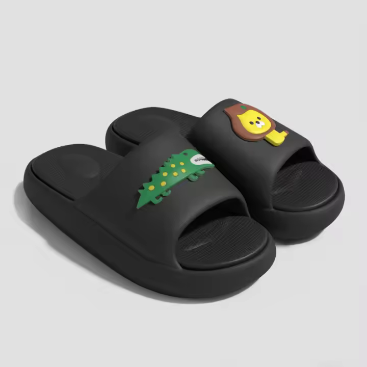 Zapatillas deportivas antideslizantes de fondo suave y grueso, zapatillas frescas para exteriores de una sola pieza. - 1