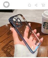 Funda de protección de lente de cámara de lujo para iPhone 15, 14, 13, 12, 11 Pro Max, 14, 15 Plus, fundas de teléfono transparentes a prueba de golpes de silicona suave - details 8