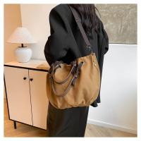 Bolso Retro de lona para ropa de trabajo, bandolera multifuncional de gran capacidad, marca de moda, novedad de 2024 - details 14