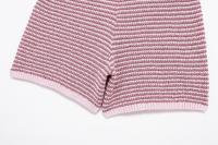 Conjunto de Moda para Mujer OUWU Camisa con Cuello de Raya y Pantalones Cortos Elásticos - details 39