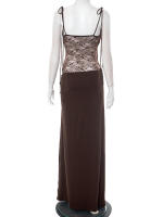 Nuevo Modelo Vestidos Elegantes con Recortes para Mujer, Sexy con Tirantes Finos, Vestido de Fiesta de Vacaciones con Parches, Verano 2025 sin Espalda - details 46