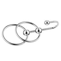 Anillo de Dilatación Uretral de Acero Inoxidable Juguete Sexual para Retrasar la Ejaculación para Hombres Bloque de Cerradura de Placer Sensual - details 3