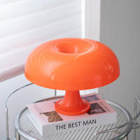 Lámpara de escritorio de hongo, decoración nórdica, sala de estar simple, mesita de noche, lámpara de escritorio creativa USB - details 1