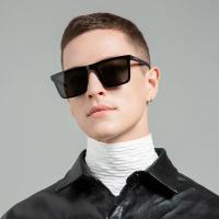 Gafas de sol polarizadas cuadradas para hombre 2024, decoloración, conducción, gafas de sol polarizadas, tonos negros de alta calidad - details 4