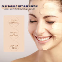 1/2/3 Uds CC crema base impermeable iluminador corrector hidratante control de aceite protector solar SPF 50 producto de maquillaje - details 2