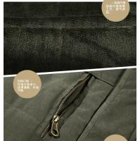 Chaqueta larga de plumón con capucha para hombre, abrigo grueso y cálido, se adapta bien, múltiples bolsillos para ropa informal, Invierno - details 11