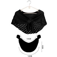Cuello falso de punto a prueba de viento, bufanda cálida informal suave, chal para camiseta, traje con capucha, Otoño e Invierno - details 0