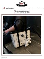 Bolso para mujer marca Hong Kong marca avanzada Qin2025Nueva bolsa de cubo portátil con contraste de un solo hombro para cesta de verduras - details 11