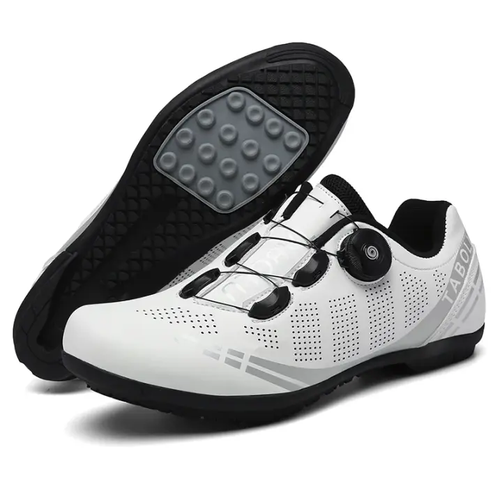 Zapatos de ciclismo fitness multifuncionales con suelas de goma para hombres y mujeres, suelas de goma para ciclismo - 1