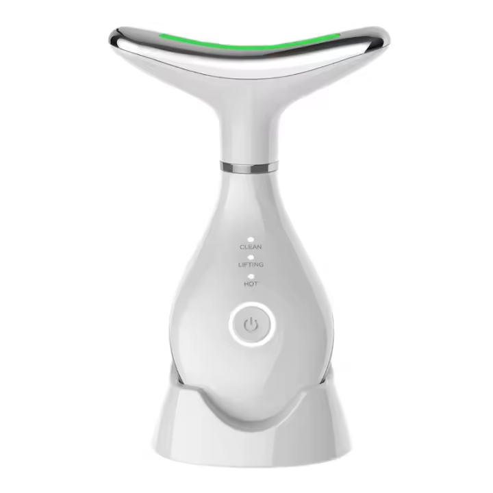 Nuevo Instrumento de Belleza para el Cuello Masajeador Reafirmante de Estiramiento Facial con Microcorriente Belleza en Casa - 1