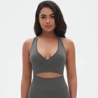 Sujetador sin costuras con exterior de nailon, ideal para yoga y estiramientos. Hecho en China. - details 6