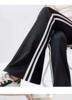 Pantalones de tiburón a rayas para mujer, estilo exquisito, cintura alta, levantamiento de cadera, entrenamiento, correr, yoga ajustados - details 1