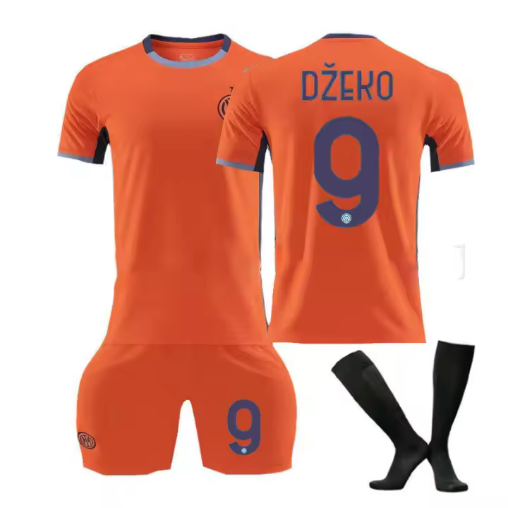 2324 Camiseta de visitante del Inter de Milán No.10 Lautaro Conjunto de uniforme de fútbol - 1