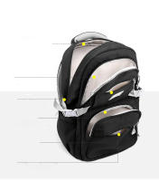 Mochila escolar para chicas adolescentes, morral sencillo de color sólido para mujer, morral escolar juvenil - details 17
