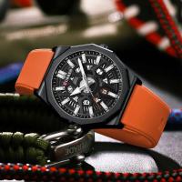 Reloj de Pulsera de Cuarzo CURREN 8437 Diseño Único Casual para Hombres Marca Leten - details 14