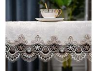 Mantel ovalado Battilo Rami, mesa bordada ENCE, mantel para mesa de centro de comedor, decoración de fiesta de cocina y boda - details 3