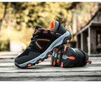 Zapatos de senderismo al aire libre para hombre, zapatillas deportivas de escalada para hombre, botas de montaña impermeables para caza táctica - details 17