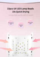 Lámpara UV LED Recargable Secador de Gel de Uñas Profesional 66W Herramienta de Manicura para Hogar y Salón - details 4