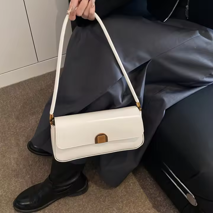 Bolso Cruzado Versátil de Alta Gama 2025 Diseño Retro Portátil para Damas Textura Nicheda - 1