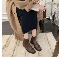 Chimney Short 2024 Otoño/Invierno Nuevas botas Chelsea Martin británicas para mujer - details 4