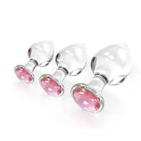Juguetes de Cristal Leten Diversiones Adultas con Estilo BDSM Enchufe Anal y Rectal para Hombres y Mujeres - details 3