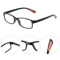 Gafas de lectura de moda para hombres y mujeres, gafas de computadora de oficina, gafas antideslizantes de resina ultraligeras - details 6