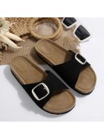 Zapatillas de mujer de moda Con suela gruesa y correa estilo europeo y americano verano 2025 nueva llegada suela de goma - details 9