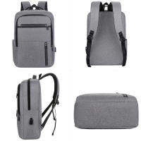 Mochila De Negocios multifuncional para hombre, bolsa impermeable para ordenador portátil, con carga USB, informal, de gran capacidad - details 10