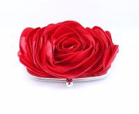 Bolso de mano de flores a la moda para mujer, cartera de mano para boda, bolso de mano para vestido de noche, Cartera de fiesta, bolso de hombro con cadena - details 6