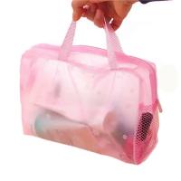 Bolsa de Cosméticos Transparente de PVC Estuche de Belleza Impermeable con Cremallera - details 0