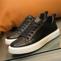 Zapatos de cuero tejidos a mano, zapatos de estilo británico para hombres - details 16