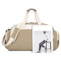 Bolso de hombro tipo bandolera para gimnasio y Fitness, compartimento para zapatos, deportes de natación, bolso de entrenamiento de Yoga, separación en seco y húmedo, paquete de viaje de fin de semana - details 2