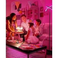 Lámpara de Pie LED Regulable, Lampara de Pie Salon con Mando a Distancia & Táctil, 4 Temperaturas de Color, 1300LM, Lámpara de Lectura Moderna para Salón, Dormitorio y Oficina, 20W, Negra - details 6