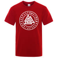 Camiseta con estampado de símbolos de Odín Vikings para hombre, camisa de manga corta para hombre, camisetas informales de Hip-Hop, ropa de calle Harajuku, verano 2022 - details 14