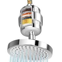 Cabezal de ducha con filtro de agua dura, 15 etapas, elimina el cloro y las sustancias dañinas, suavizante de agua - details 5