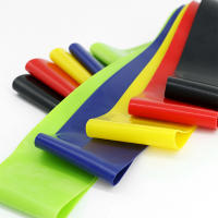 Banderas de Yoga Elásticas 5 Colores de Banderas de Resistencia de Látex para Fitness - details 6