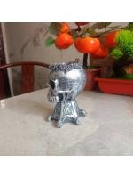 Cráneo de Halloween Popular, escultura de resina para decoración del hogar, maceta de flores, adorno para vacaciones - details 14