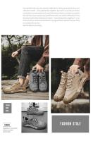 Zapatillas de Jogging para Hombres Suela Plana, Absorción de Choques Ligera, Malla Transpirable - details 3