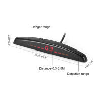 Risinglon-Sensor Parktronic para coche, Kit de Sensor de estacionamiento LED, pantalla de Radar, Monitor de respaldo, sistema Detector, 22mm - details 9