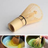 Herramientas de cocina de té verde Matcha útiles, accesorios de bambú, cepillo de bambú, batidor de polvo de té Matcha, 80 flecos - details 3