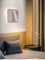 Tomaxin Lámpara de Pared Led Luz Cálida de 350 Grados Rotativa Plegable para Dormitorio, Estudio, Hotel - details 0
