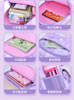 Mochilas escolares para niñas, moradas, impermeables, gran capacidad - details 7