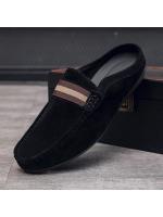 Mocasines ligeros de soja para hombre, zapatos de verano, calzado transpirable informal, semi-abiertos, zapatillas para hombre - details 3