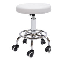 Taburete de masaje giratorio hidráulico, silla con respaldo, altura ajustable, tatuaje, masaje Facial, salón, Spa, Bar, nuevo - details 0