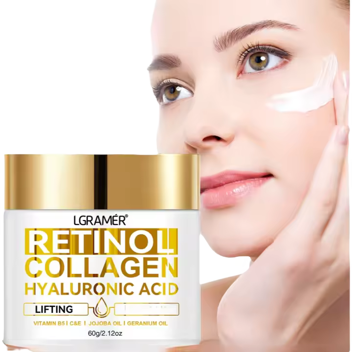 Crema Facial de Retinol Anti-envejecimiento Hidratante y Removedor de Arrugas - 1